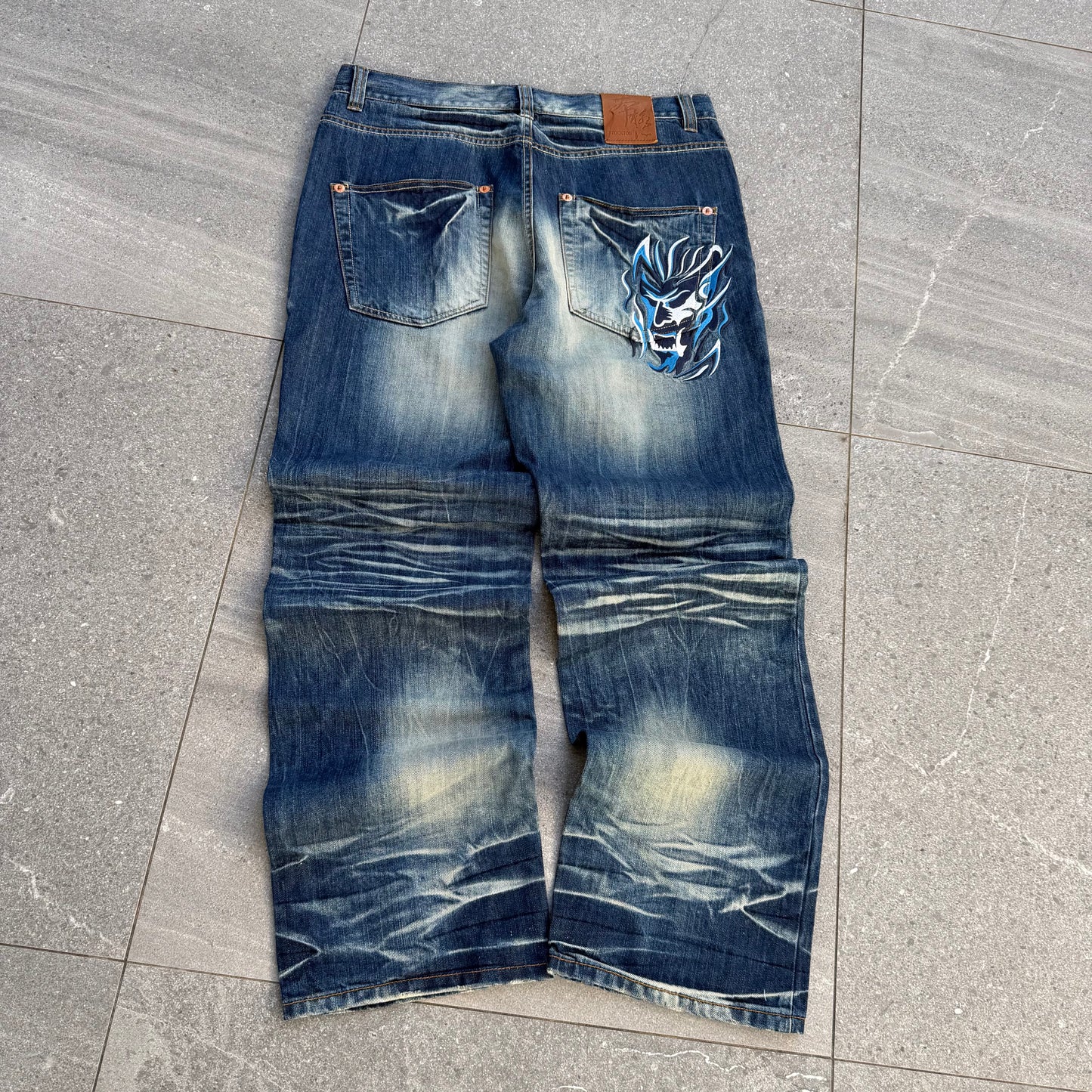 japanese stockton bootcuts - 34x32”