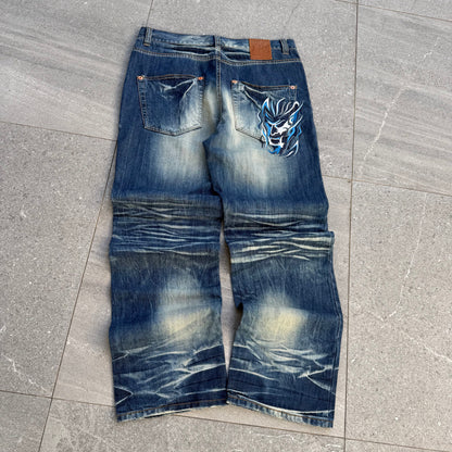 japanese stockton bootcuts - 34x32”