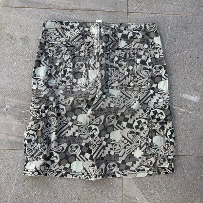 loooong quiksilver AOP shorts - 36”