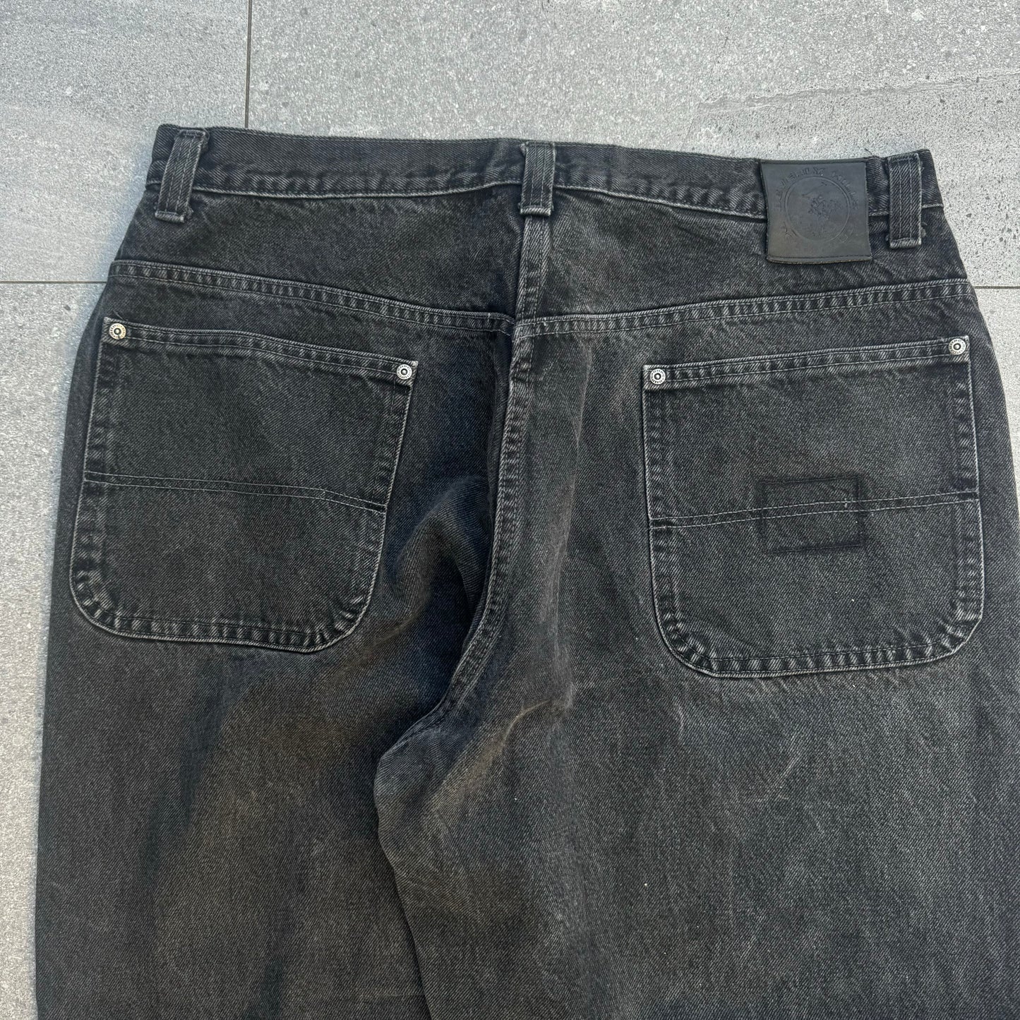 awesome fat baggy polo jeans - 38x32” yay