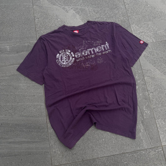 lean 🍇 element tee - XL