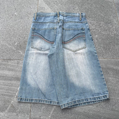 dude why are all the jorts so good wtf - embroidered southpoles 30x15