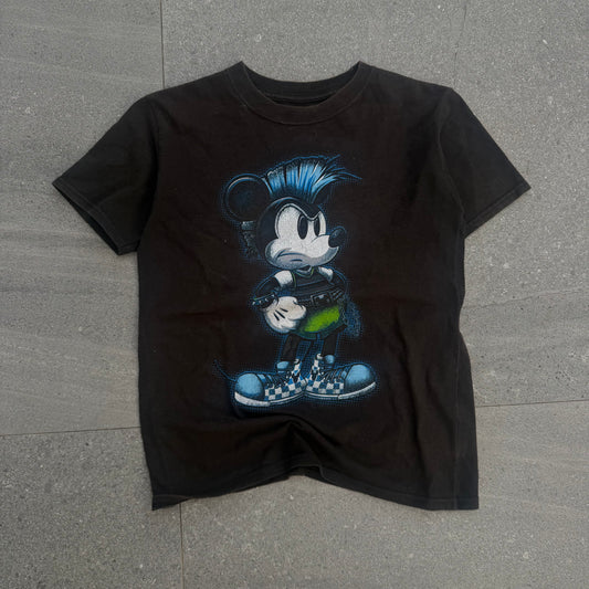 emo mickey tee 🖤 - XS