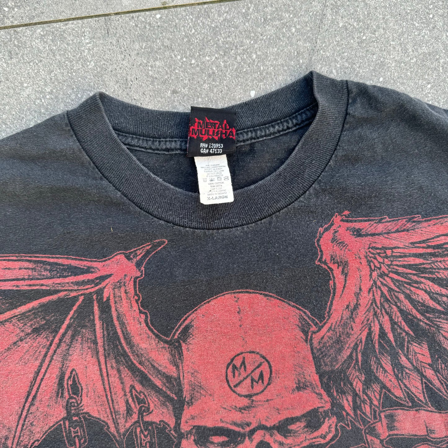 grail metal mulisha tee - XL