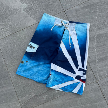 2011 billabong pipe masters andy irons shorts - 30”