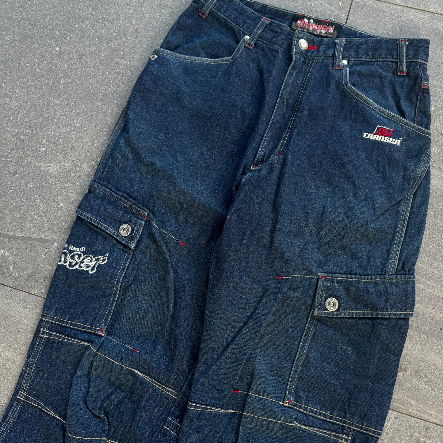 tidy ass transer jeans - 29x32”