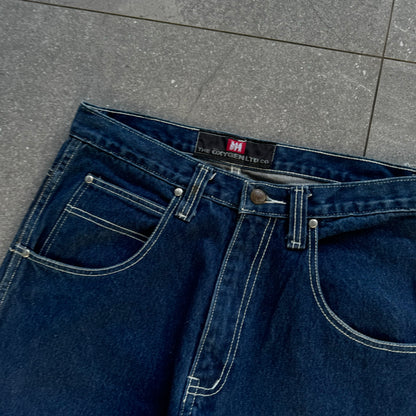 jnco style embroidered oxygen jeans - 32x30”