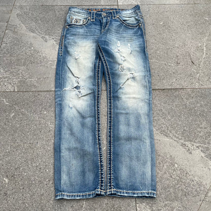 beaaaat/repaired (fire) rock revivals - 32x30”