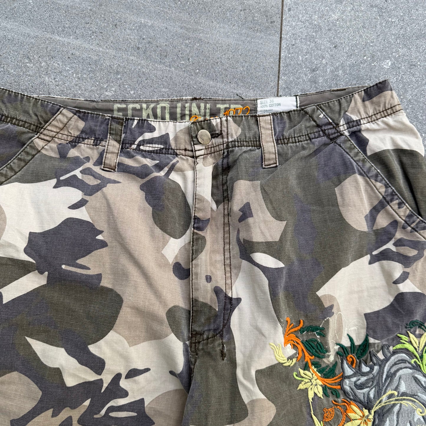 grail grail grail OMGWEEEEEE - 36x13” ecko embroidered camos