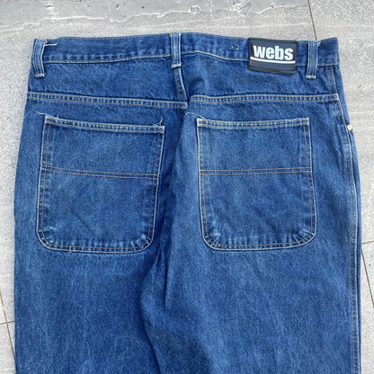 beautiful webs jeans - 40x32”