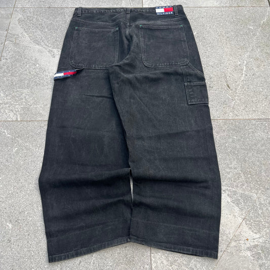staple black tommy jeans - 38x30”