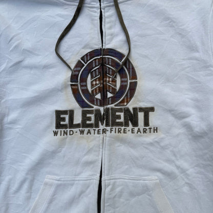 graillllll element plaid zip up - L