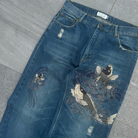 karakuri koi jeans - 33x33”