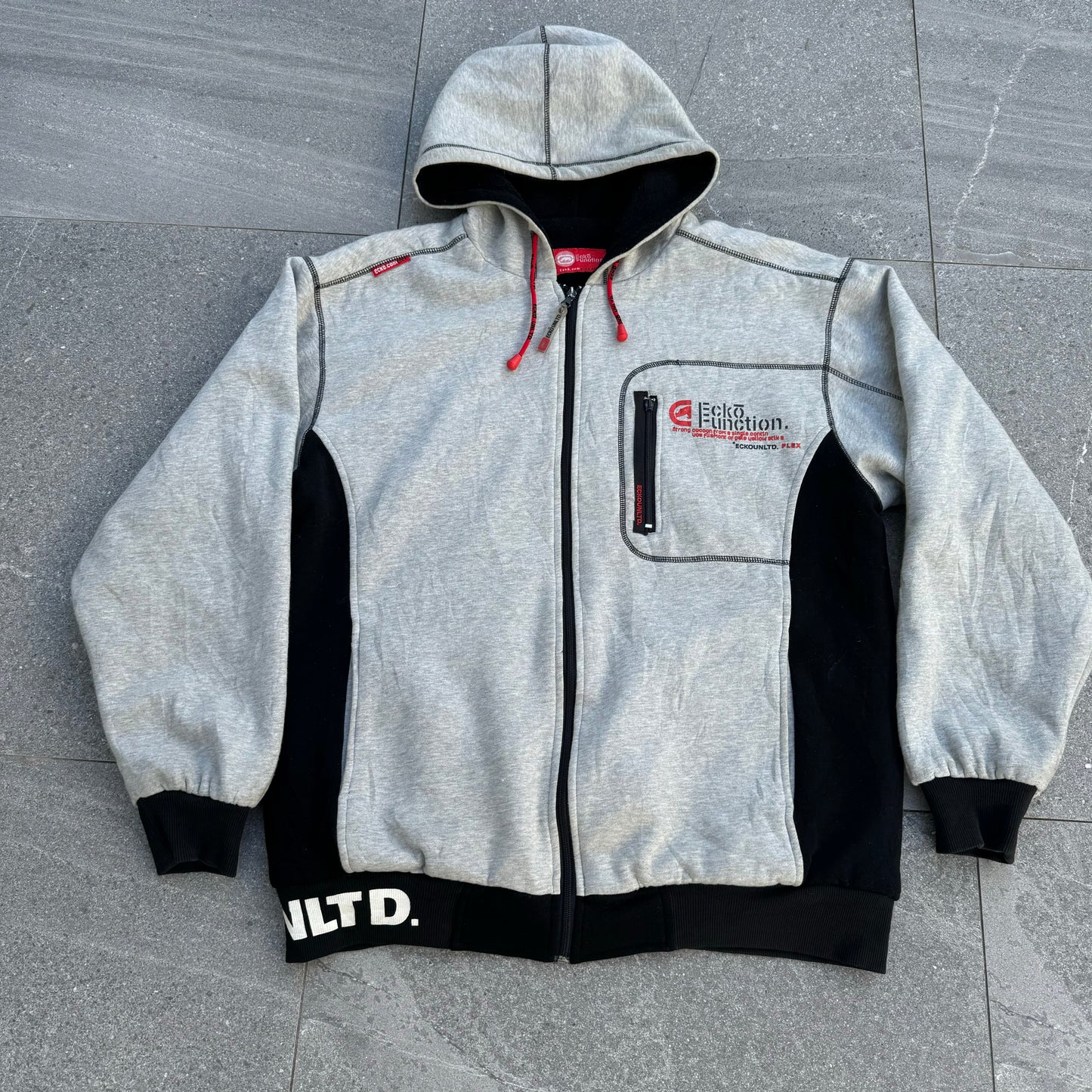 reversible ecko hoodie - XL