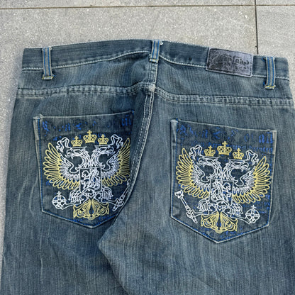 urban label baggy straights - 34x30”