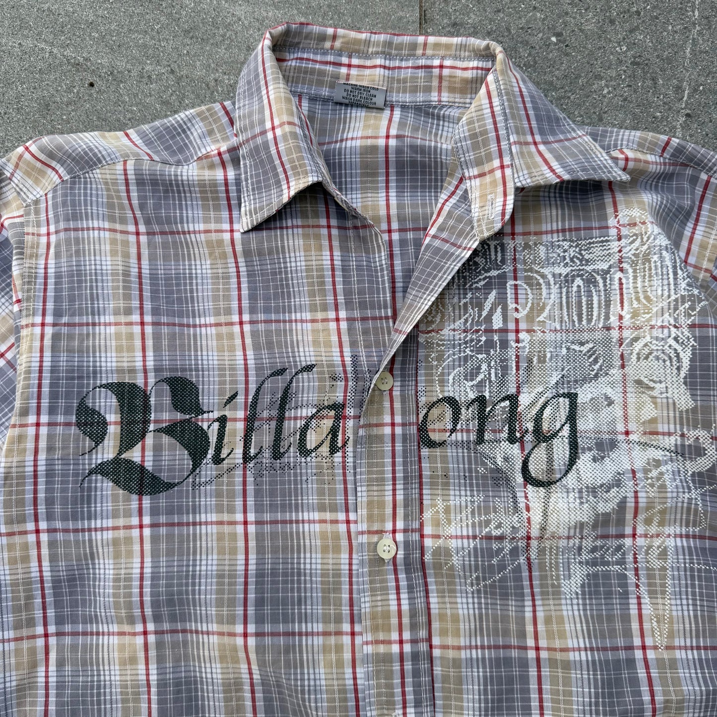 unreal billabong shirt - M/L