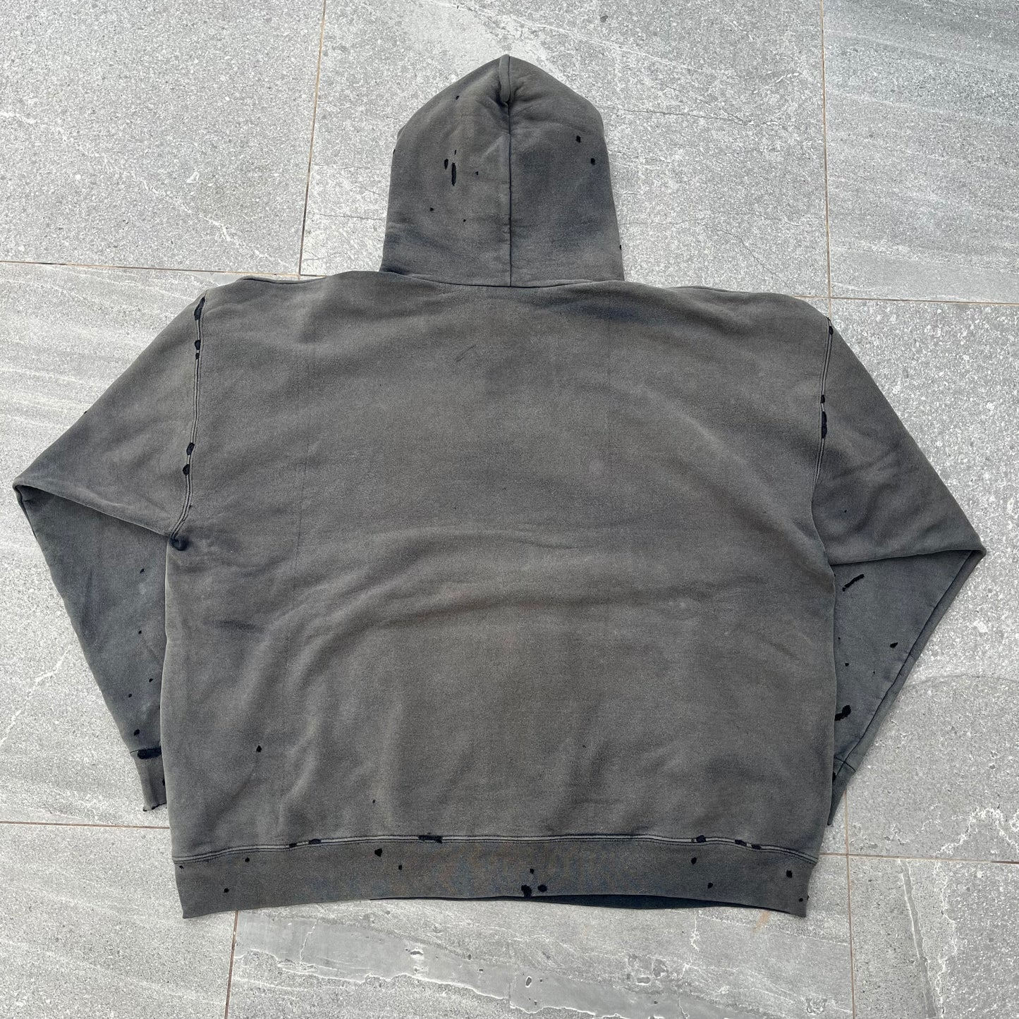 grail 90s distressed hoodie - L