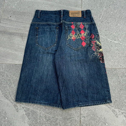 hogwarts spec ecko jorts - 34x14”