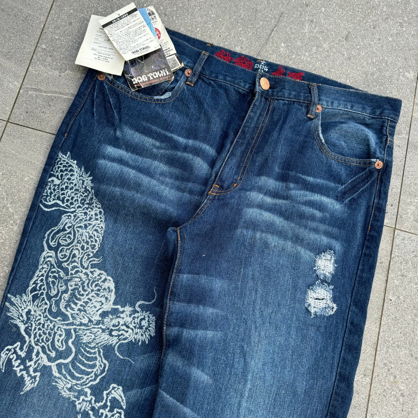 deadstock dogtown jeans - 36”