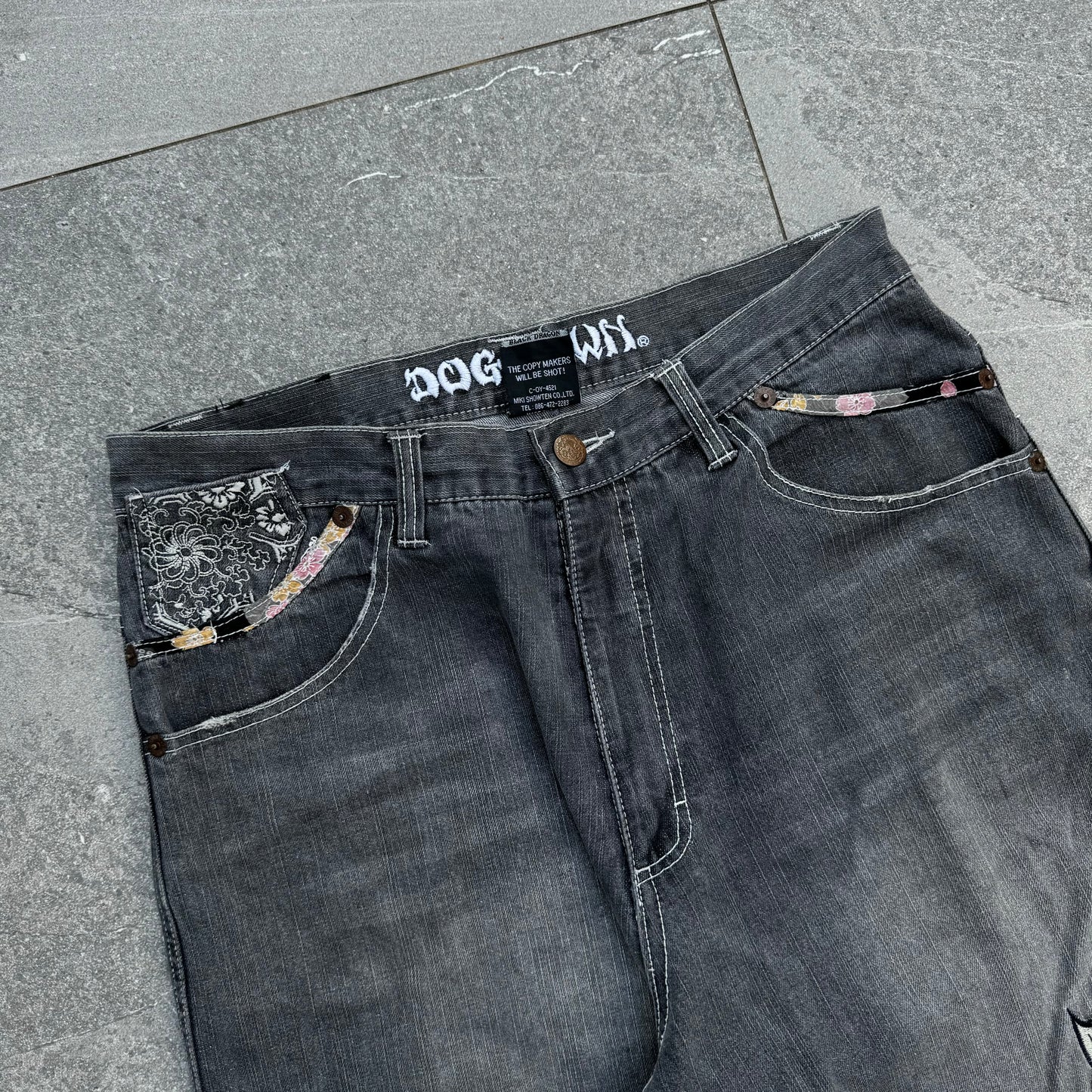 grail dogtown koi jorts - 36x15.5”