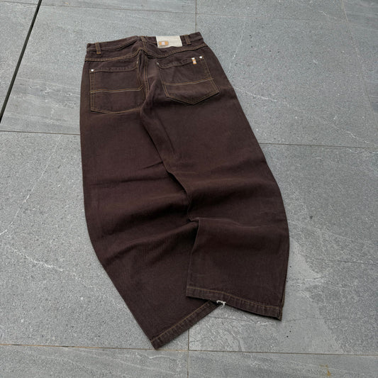 knobetta brown wash (these are literally southpoles) - 34x31”