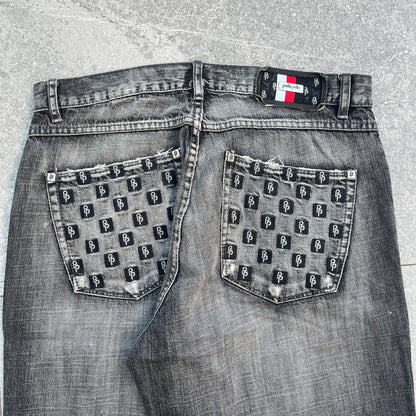 goated pelle pelle jeans - 36x34”