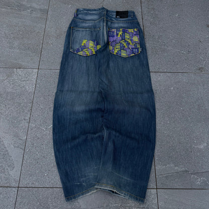 black pastel jeans - 30x31”