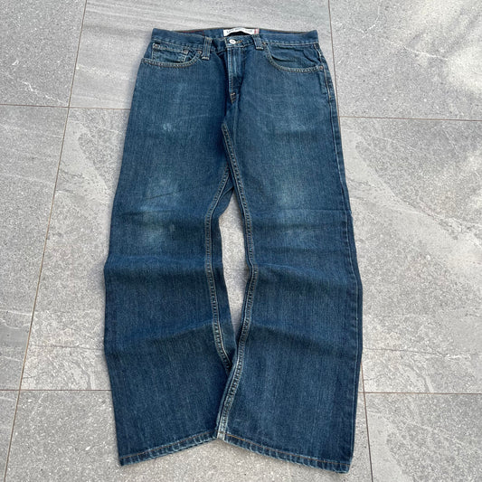 divine dark wash 527 low bootcuts - 31x31”