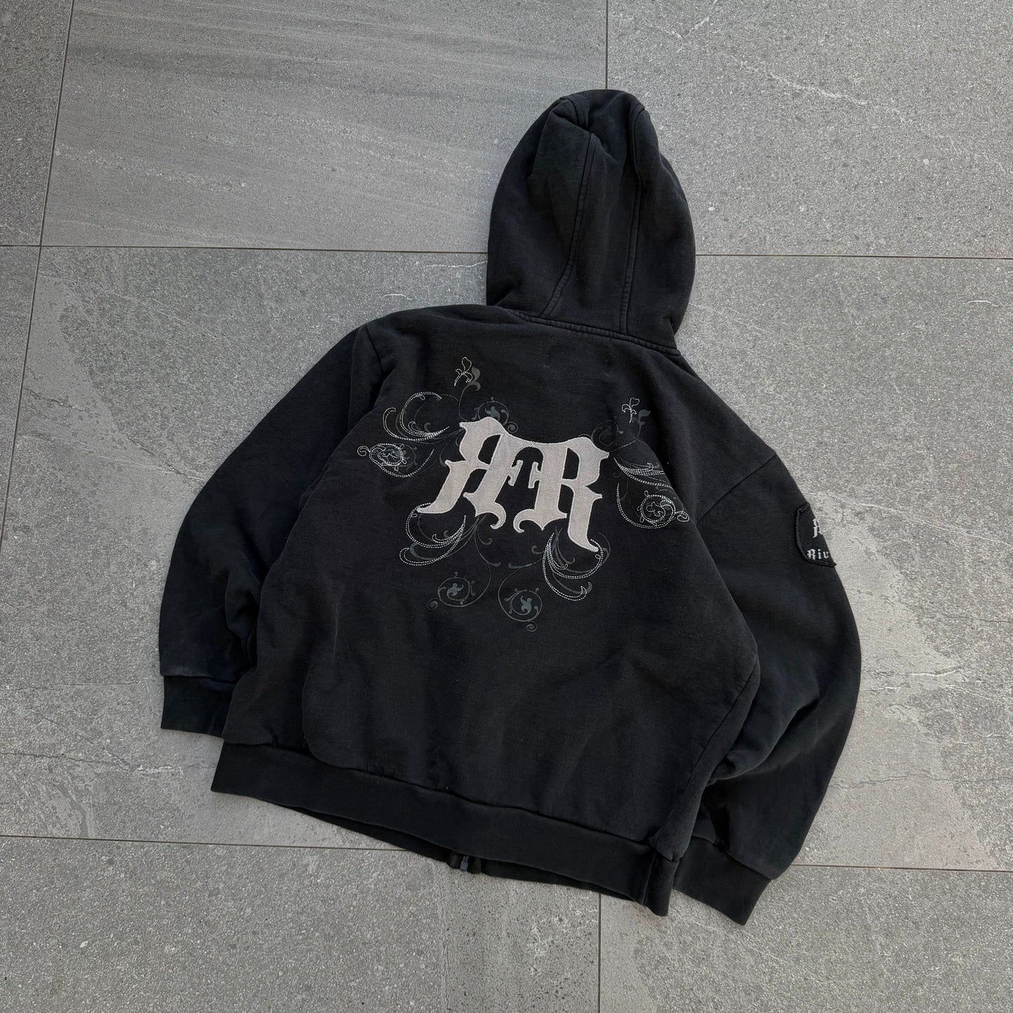 beautiful rivaldi embroidered hoodie - womens XS