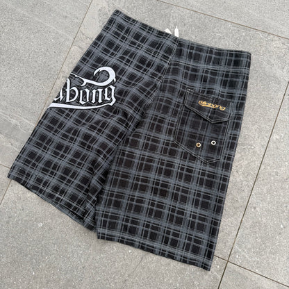 grail billabong plaids - 34”