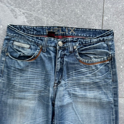 helix bootcuts - 34x35”