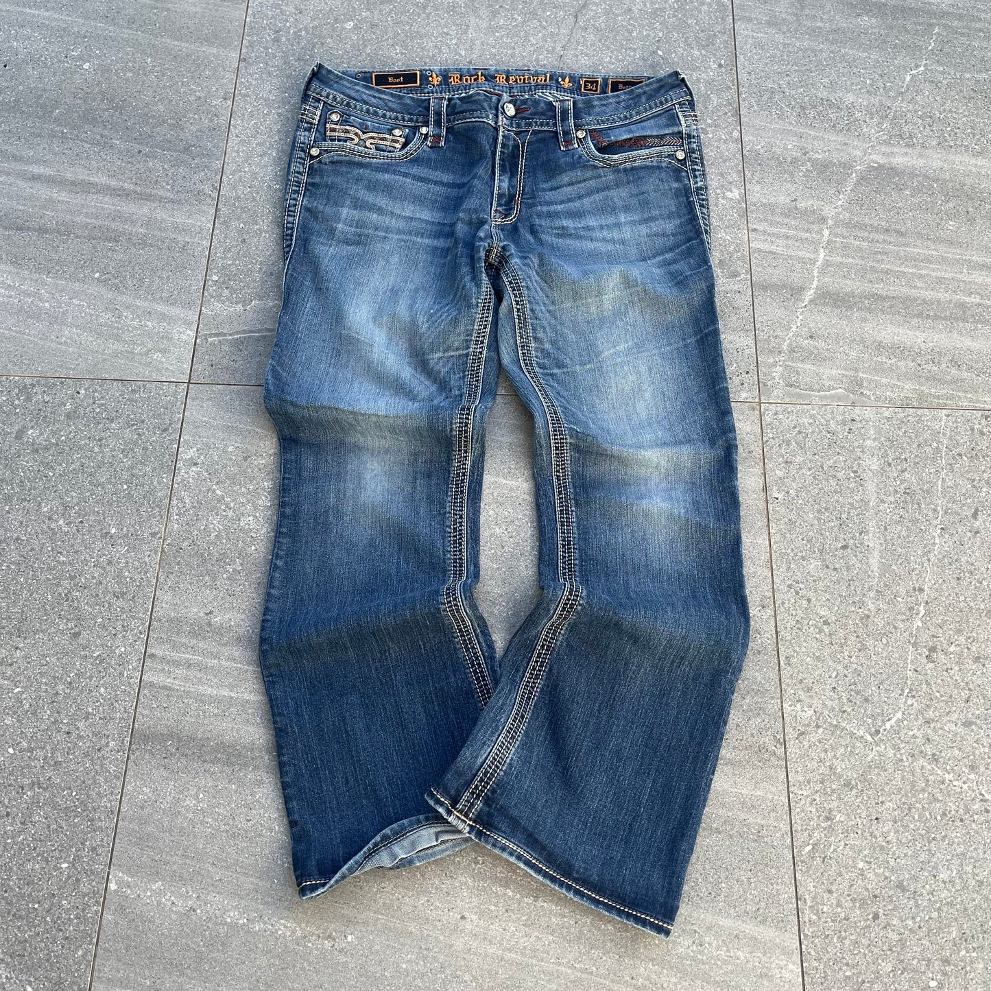 rock revival jewel bootcuts - 34x29