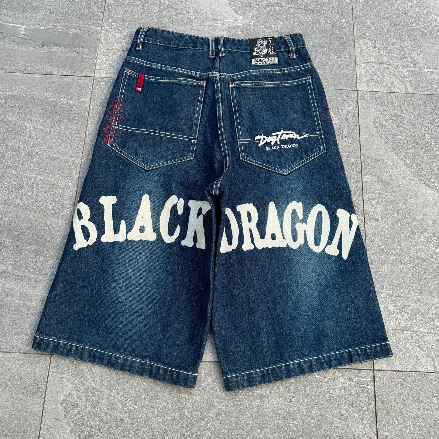 dogtown spellout jorts - 32”