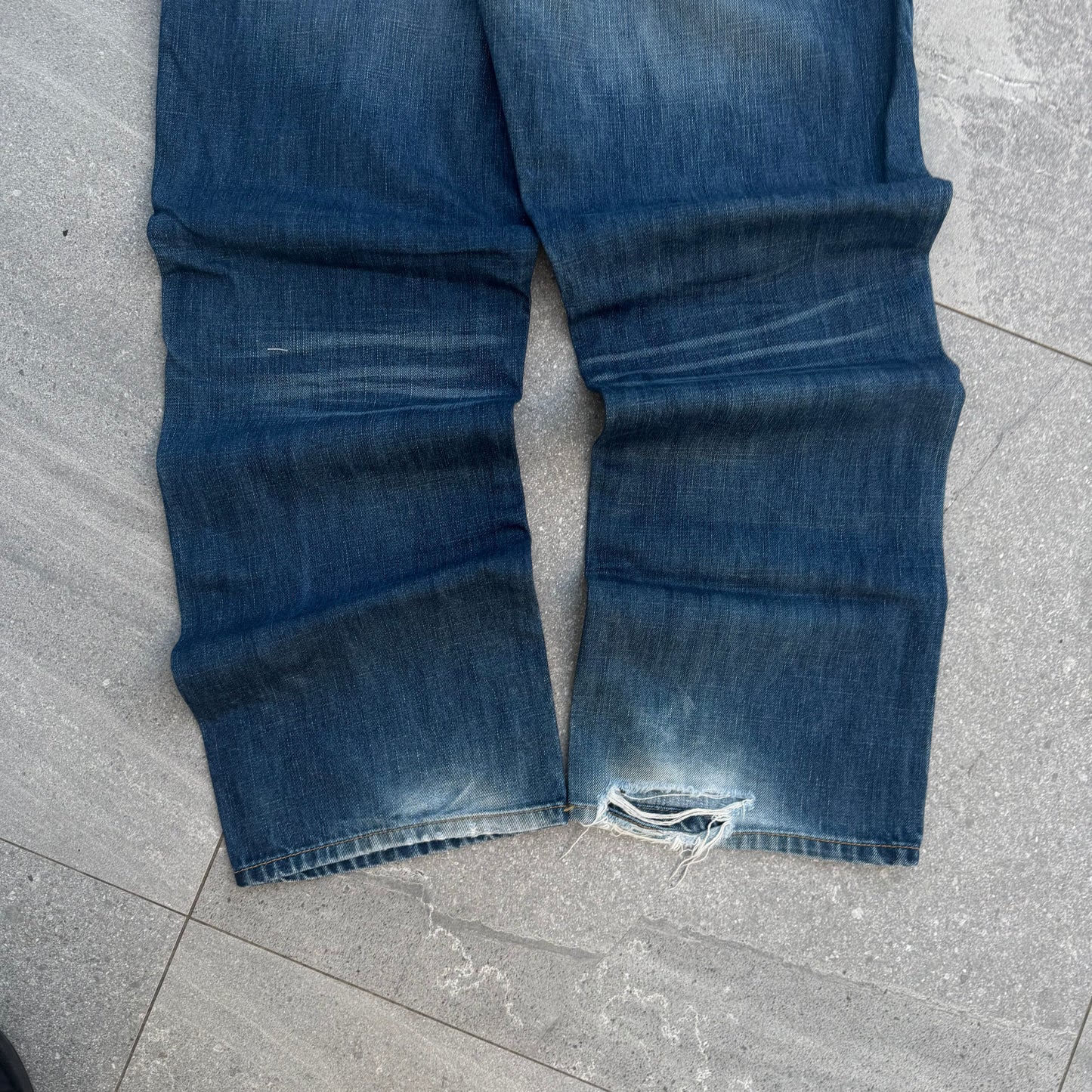 quiksilver plaid lined bootcuts - 42x32”