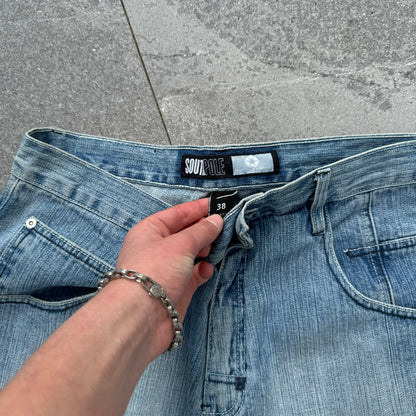insaneeeee southpole jorts - 38”