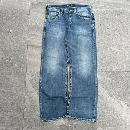 most underrated jean brand everrrrr…. silver bootcuts - 34x32”