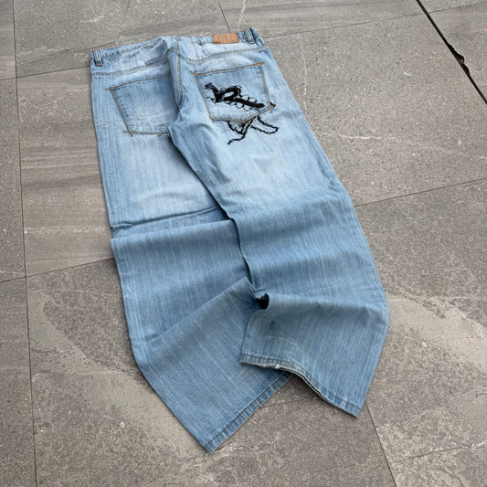 grail rocawear jeans - 38x32”