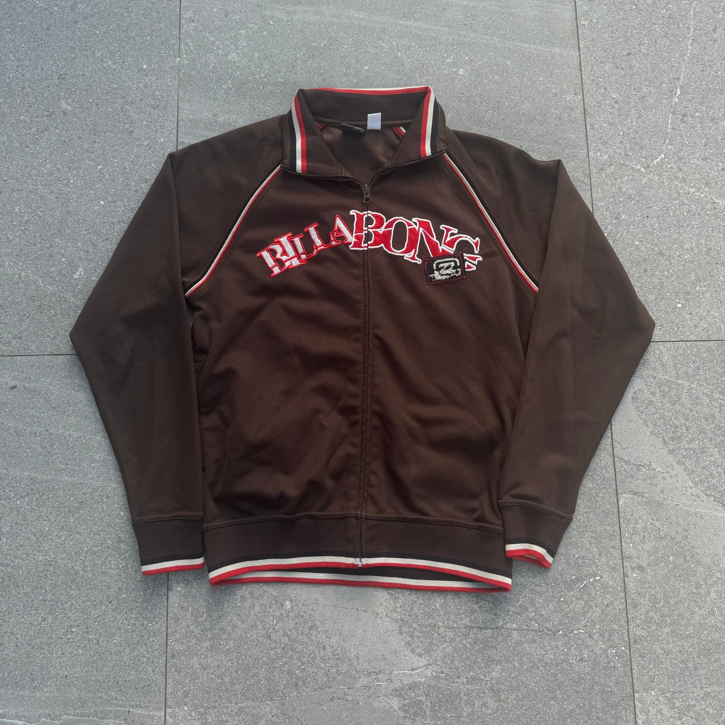 crazy billabong jacket - M