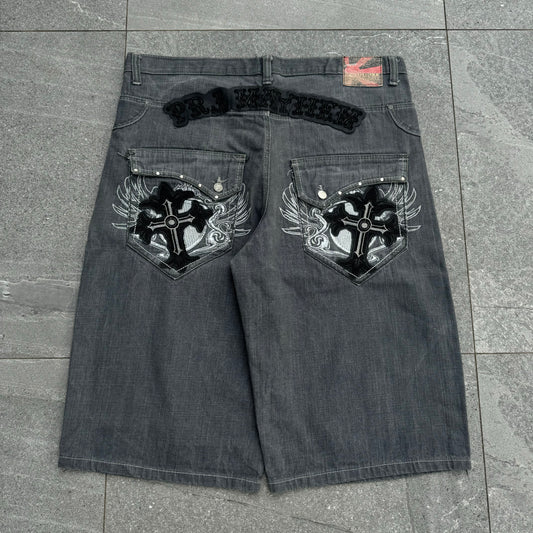 grail project mayhem jorts - 40x16”