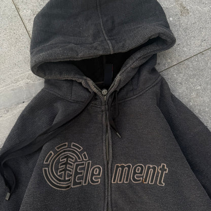 i nutted on this (serious) ribbed element heavyweight zip - XL