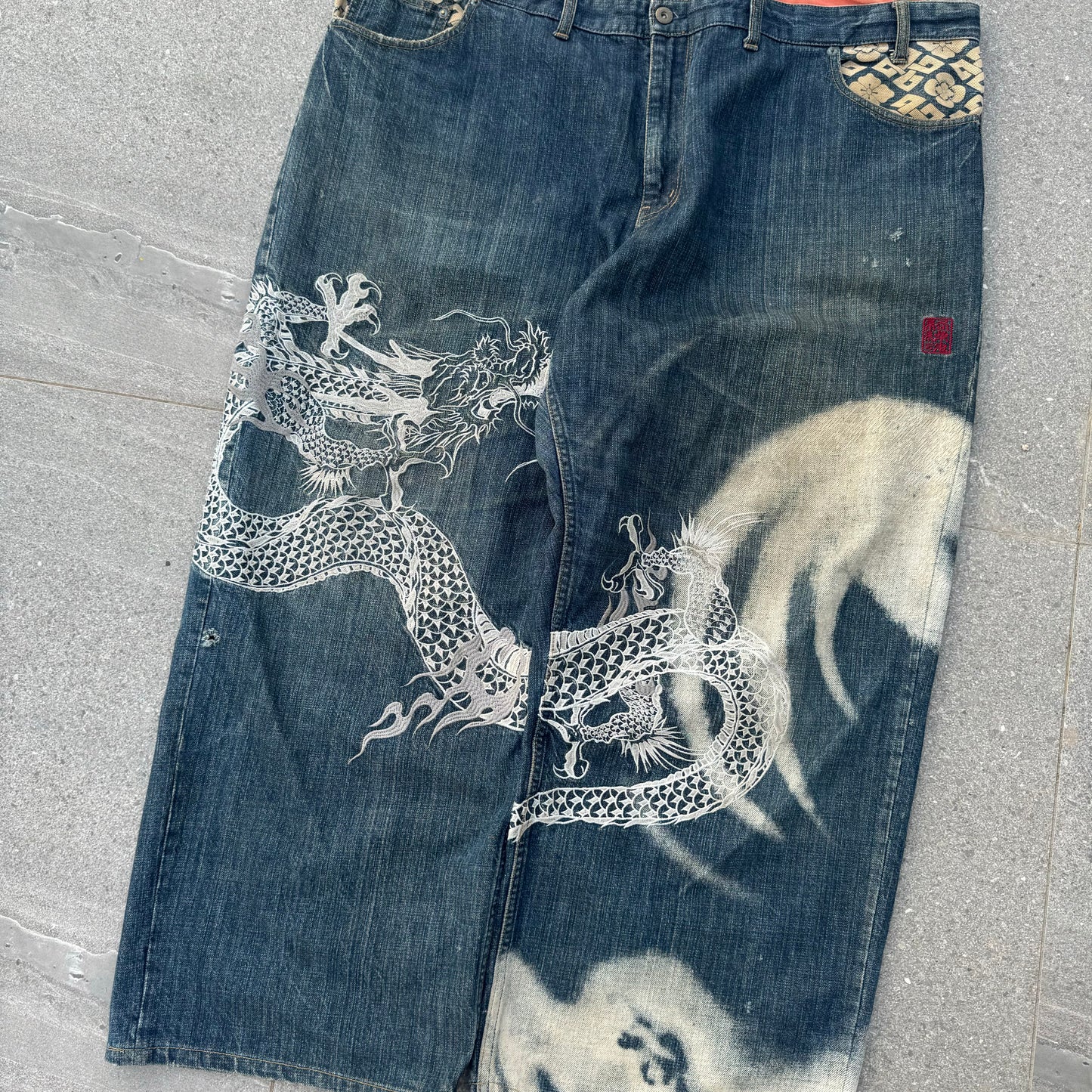 grail karakuri jeans - 46x27.5”