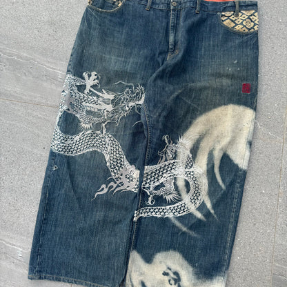 grail karakuri jeans - 46x27.5”