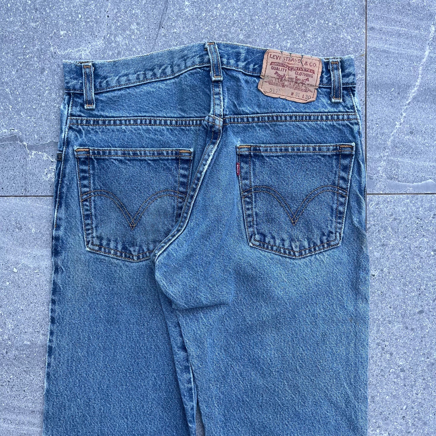 you could wear these everyday for the rest of your life and no one could fault you. levi 517 bootcuts  - 29x30”