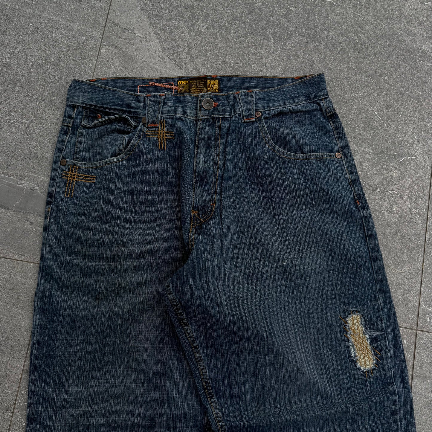 the greatest mecca jeans out. 36x32”