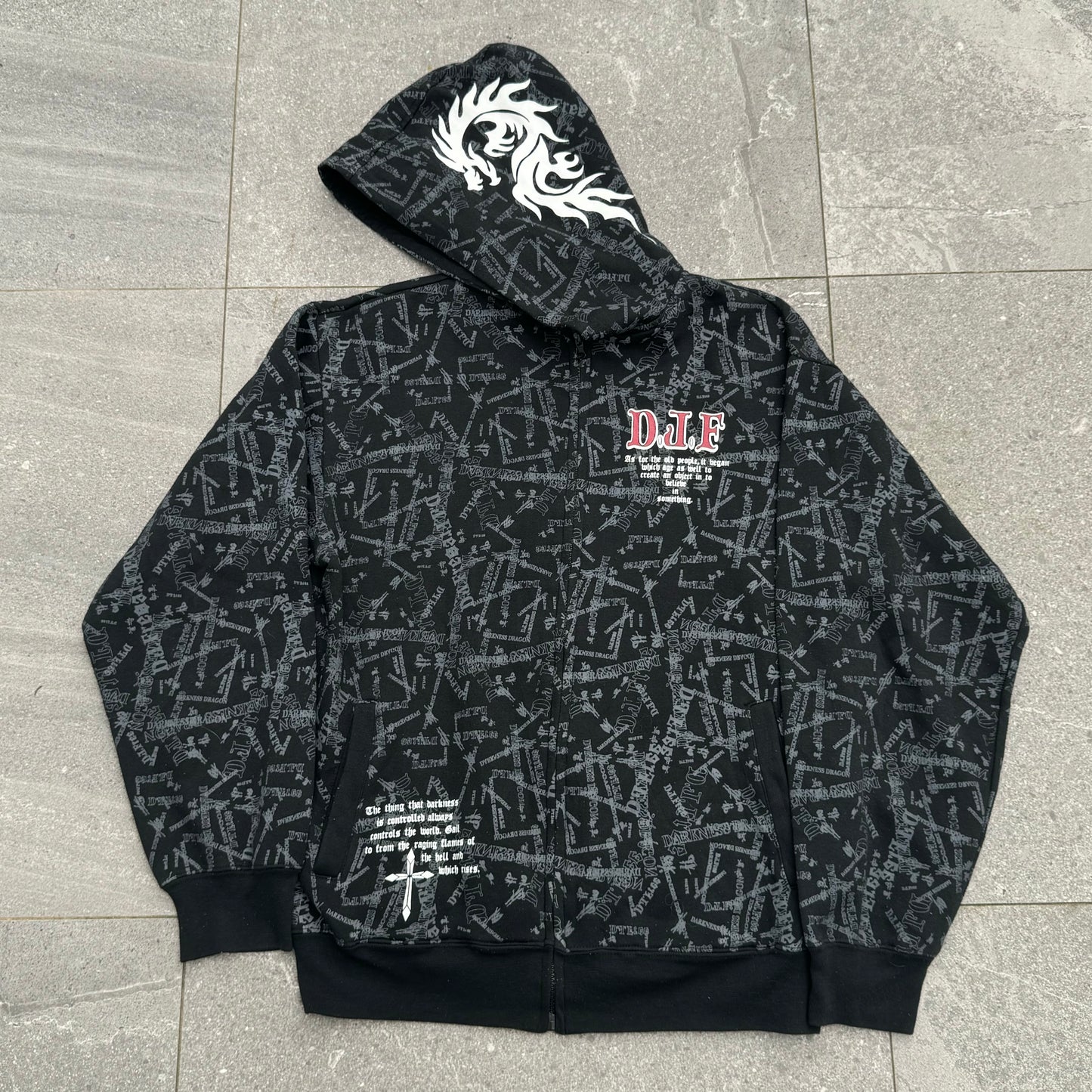 dj free hoodie - M