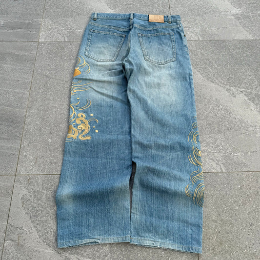 karakuri jeans - 33”