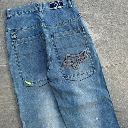 bootleg y2k fox jeans - 31”