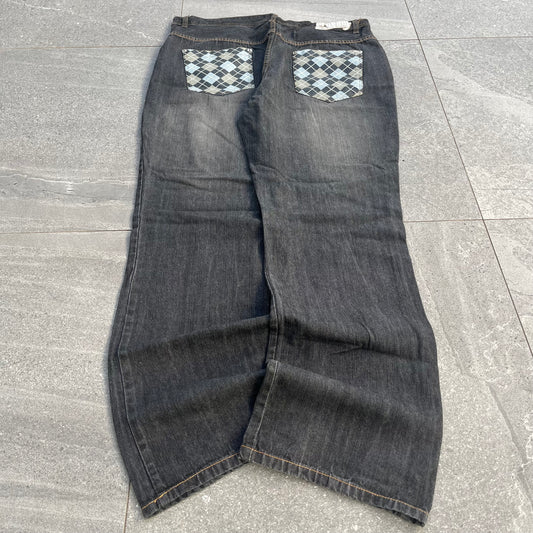 prophet plaid fat bootcuts - 42x34”