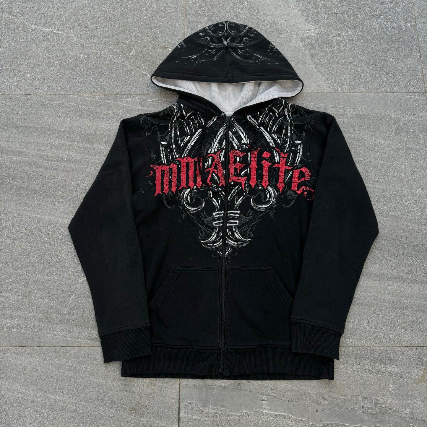 mma elite hoodie - S