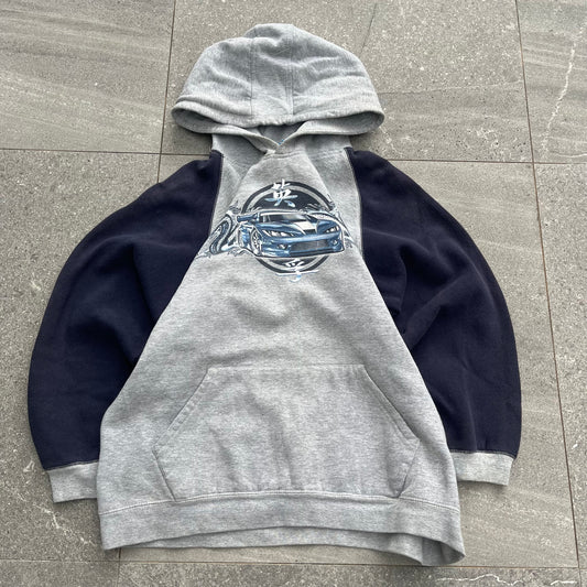 jdm raglan hoodie - S
